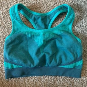 Reebok teal sports bra